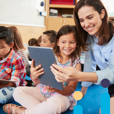 Teacher With Students