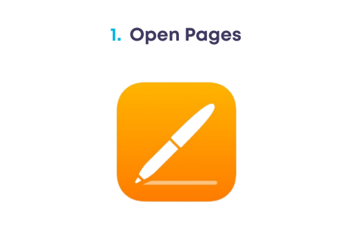 Image of Pages on iPad