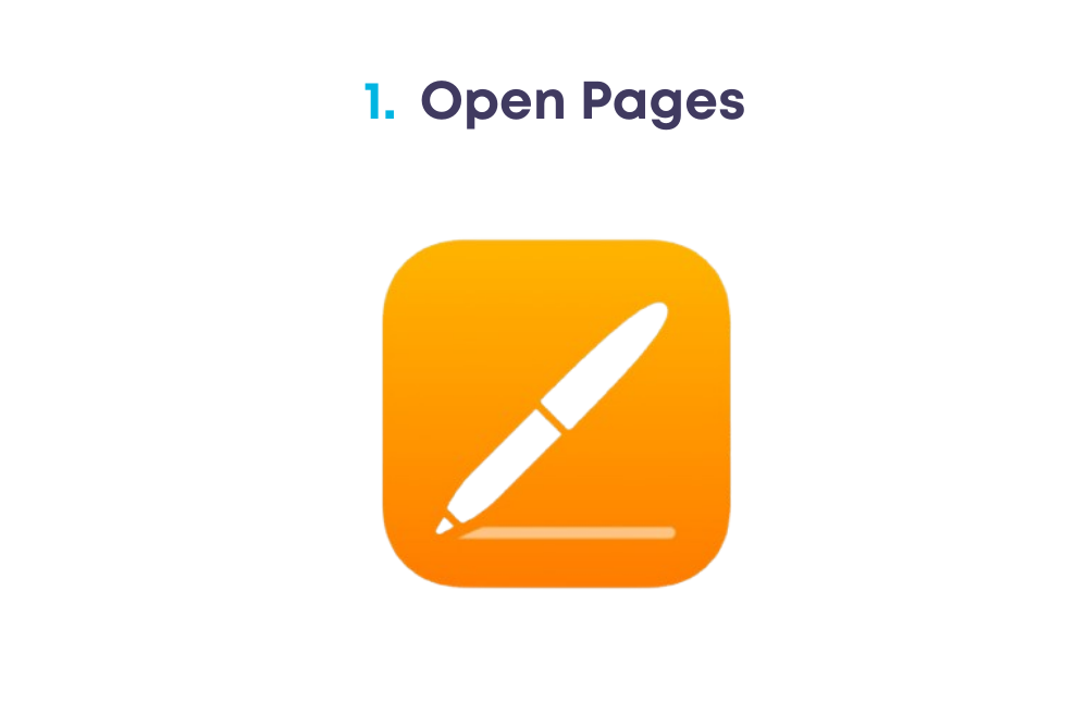 Image of Pages on iPad