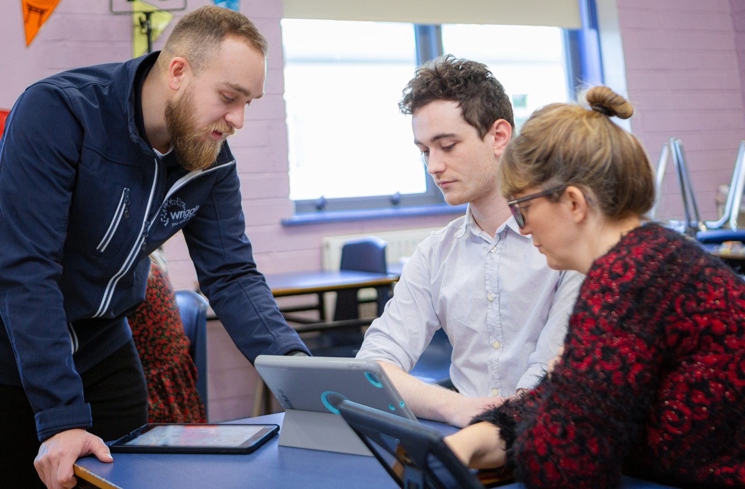 training & upskilling section