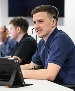 a customer service agent a customer service agent