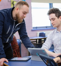 a teacher training other teachers a teacher training other teachers